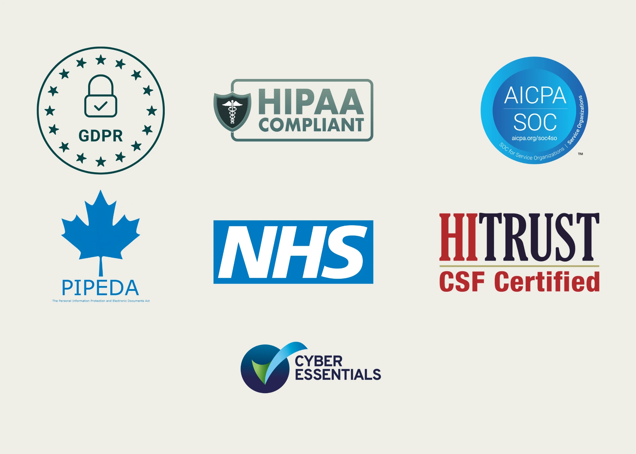 Compliant with leading data protection standards